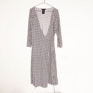 George Wrap Dress - Stretch Material